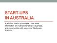 Australian Start-Up Business - Startups in Australia PowerPoint PPT Presentation