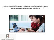 Scope of Australia Education Sector