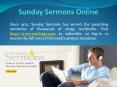 Sunday Sermons Online PowerPoint PPT Presentation