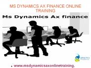 Microsoft Dynamics Ax Financial online training