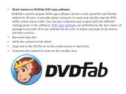 Short review on DVDFab DVD copy software