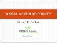 Ansal API Orchard County Sector 115 Mohali – Investors Clinic PowerPoint PPT Presentation
