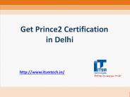 Get Prince2 Certification in Delhi