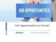 Job Opportunities in Kuwait