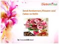 Send Anniversary Flowers and Cakes to Delhi