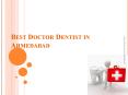 Best Doctor Dentist PowerPoint PPT Presentation