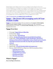 Ngage Software Review-(Free) bonus and discount