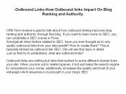 Outbound Links:How Outbound links Impact On Blog Ranking and Authority.