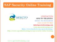 sap security online training | specto