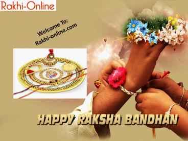 Send rakhi to Chennai for your Brother
