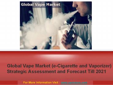 Global Vape Market: Aarkstore