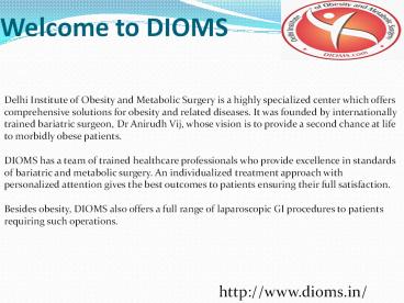 Weight Loss Surgery Delhi