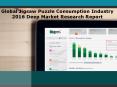 Jigsaw Puzzle Consumption Industry 2016 PowerPoint PPT Presentation