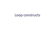 loop in c++