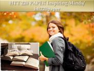 HTT 220 PAPER Inspiring Minds/ htt220paper