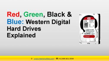 Western Digital Hard Drives