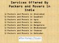 Services offered by thepackersmovers.com in India PowerPoint PPT Presentation