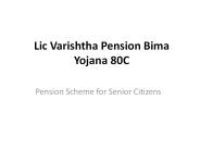LIC Varishtha Pension Bima Yojana features and benefits