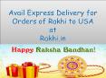 Avail Express Delivery for Orders of Rakhi to USA at Rakhi.in PowerPoint PPT Presentation
