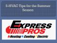 5-HVAC Tips for the Summer Season PowerPoint PPT Presentation