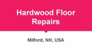 Provide Hardwood Floor Repairs Services