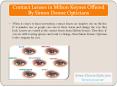 Contact Lenses in Milton Keynes Offered By Simon Donne Opticians PowerPoint PPT Presentation