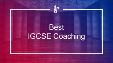 IGCSE coaching