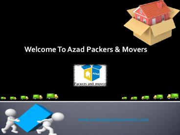 Packers and Movers in Valsad