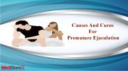 Causes And Cures Of Premature Ejaculation