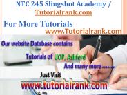 NTC 245 Slingshot Academy / Tutorialrank.Com