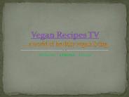 best vegetarian recipes