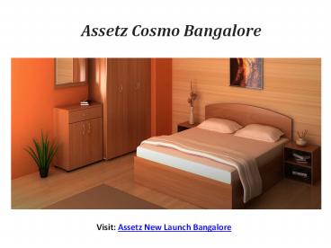 Assetz New Launch Bangalore