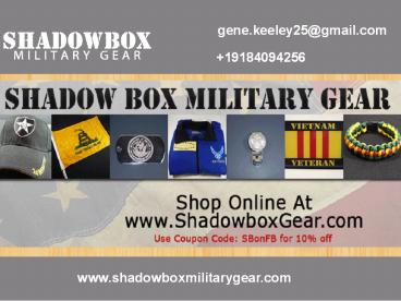 Military Belt Buckles | Shadow Box Military Gear