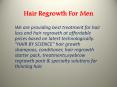 Hair Regrowth For Men PowerPoint PPT Presentation