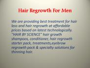 Hair Regrowth For Men