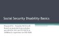 Social%20Security%20Disability%20Basics PowerPoint PPT Presentation