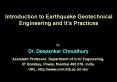 Introduction to Earthquake Geotechnical Engineering and It PowerPoint PPT Presentation