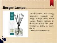 Berger Lampe