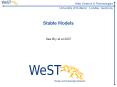 Stable Models PowerPoint PPT Presentation