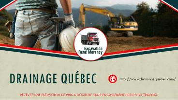 Quel prix pour vos travaux d'excavation à Québec?