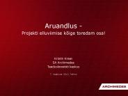 Aruandlus -
