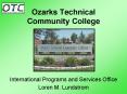 Ozarks Technical Community College PowerPoint PPT Presentation