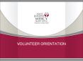 VOLUNTEER ORIENTATION PowerPoint PPT Presentation