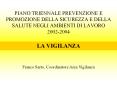 PIANO TRIENNALE PREVENZIONE E PROMOZIONE DELLA SICUREZZA E DELLA SALUTE NEGLI AMBIENTI DI LAVORO 2002-2004 PowerPoint PPT Presentation