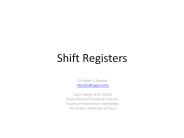 Shift Registers