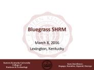 Bluegrass SHRM