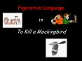 Figurative Language  in  To Kill a Mockingbird PowerPoint PPT Presentation