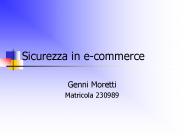 Sicurezza in e-commerce
