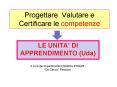 Progettare Valutare e Certificare le competenze PowerPoint PPT Presentation