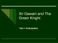 Sir Gawain and The Green Knight PowerPoint PPT Presentation